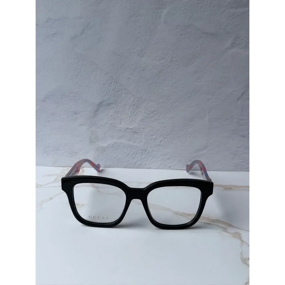 NEW Gucci GG0958O Black Pink Square Eyeglass Frames